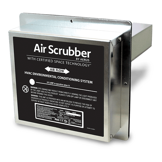 Air scrubber and U V C sterilization system
