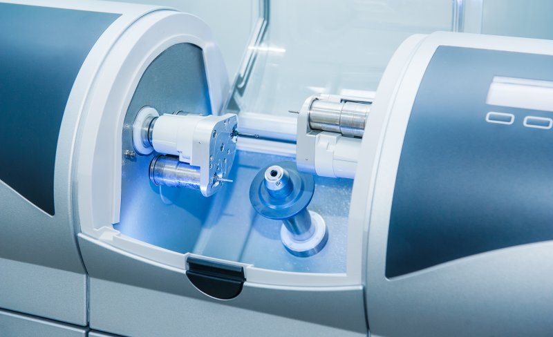 Machine designed to create a CEREC crown